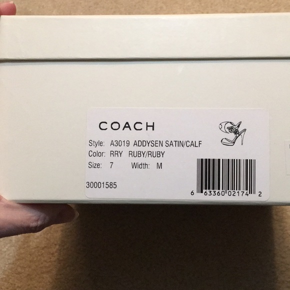 Coach heels - Picture 4 of 4